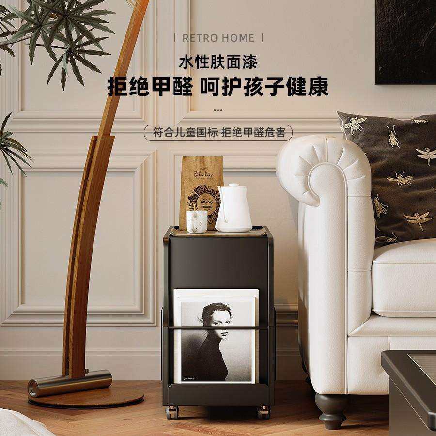 可移动家几用沙柜发边柜床头侧边客厅储物置物架茶几桌边BJ柜小推,淘宝优惠券,粉丝福利购,淘宝优惠卷