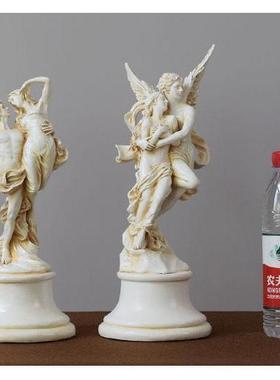 欧式意摆希腊件神话爱23548964神翅膀天雕创塑像客厅使书柜新房装