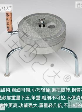 石肠磨家用小型盘老青石儿园手工推电动cjdSPcFm磨商用轻便粉机豆