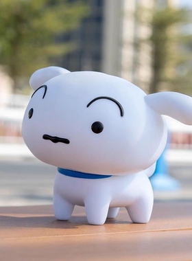 小新小白手办卡通动漫模型可爱儿童玩偶公仔小狗治愈桌面摆件礼物