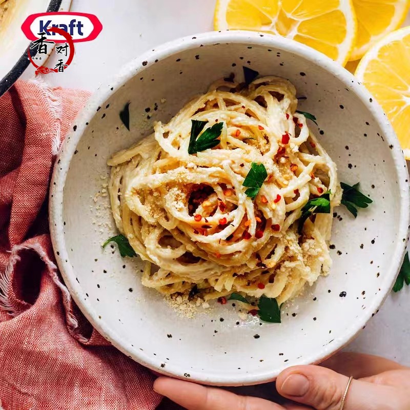 Parmesan cheese家用芝士粉 意面披萨西餐调味粉 巴马臣干酪粉80g - 图1