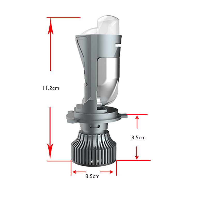 新品 M01K双光远近一体100w超亮H4LED汽车大灯摩托车灯 工厂直批 - 图2