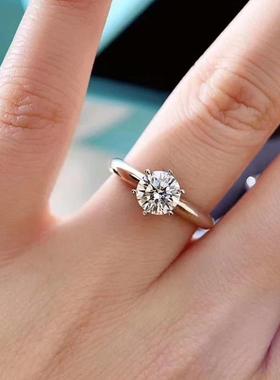 极速0.5ct-3ct D Color Moissanite Engagement Rings for W.omen