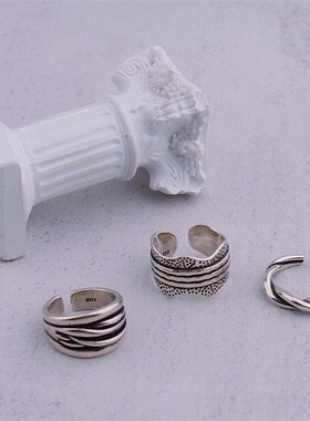 极速Japanese multi-layert winding index finger ring opening