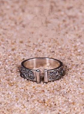 极速Handmade Retro Open Ring for Men WomeLn Couple Rings jew