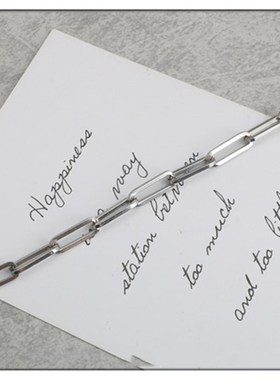 极速Fashion new personality simple titanium sPteel hip hop s