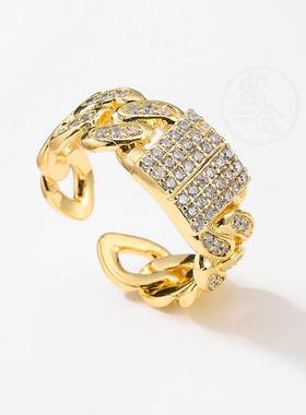 极速-UILZ ins tendy niche design sense Jpersonality chain op