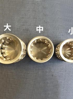 算盘笔筒摆件 纯铜珠算笔筒文房四宝办公用品礼品工艺品厂家