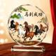 2026 Crystal Chinese Style Crystal Decorative Ornaments Instant Success Creative Home Living Room Office Crafts