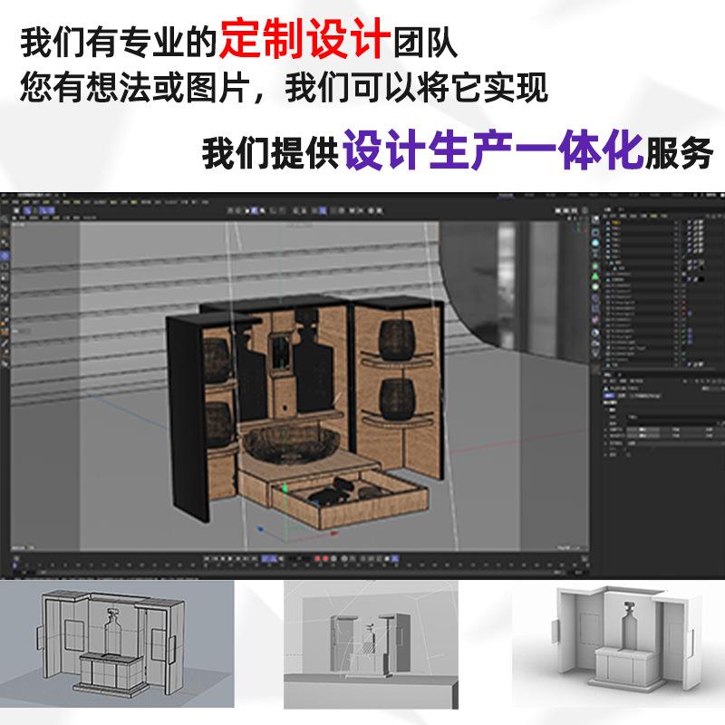 高档木制手表盒木盒5-6-8-10-12-18-20格木质礼品盒收纳盒定制 - 图2