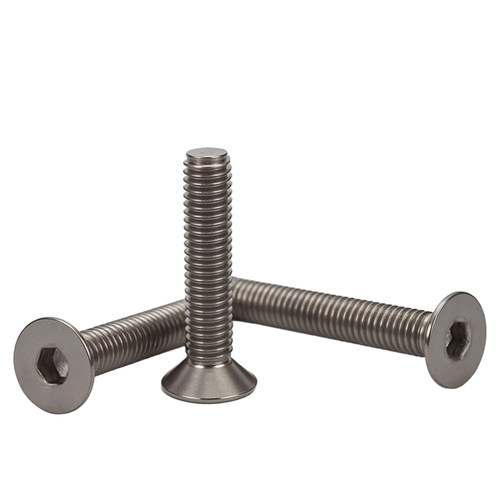 TA2钛螺丝纯钛沉头内六角螺丝钛合金平头内六角螺钉M2M3M4M5M6M10-图3