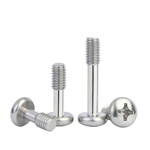 304不锈钢GB818盘头十字松不脱螺钉圆头不脱出螺丝半牙M3M4M5M6mm - 图3