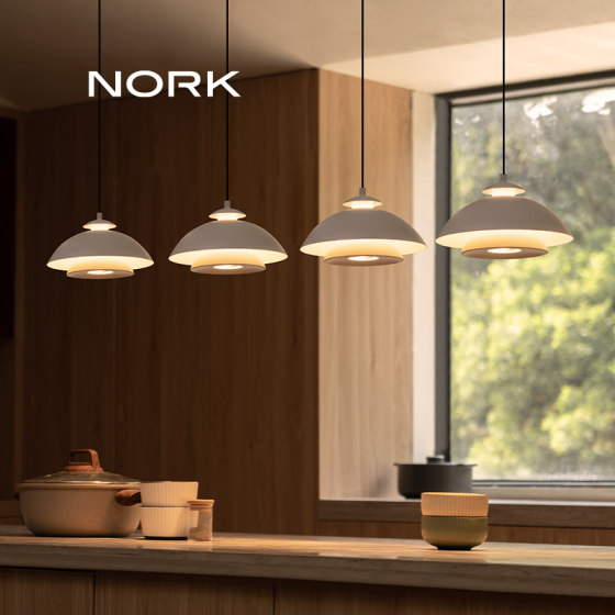 Nok Light Language Modern Minimalist Creative Restaurant Chandelier
