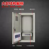 Домохозяйственная коробка трехэтапная и четырехпроводная проволока с одним домом с открытой установкой 380V Плагин для дома и полное сет