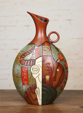 酒柜装饰品摆件中式现代客厅家居摆设电视柜创意结婚礼物实用高档