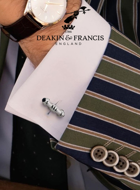 DeakinFrancis925银柱形袖扣