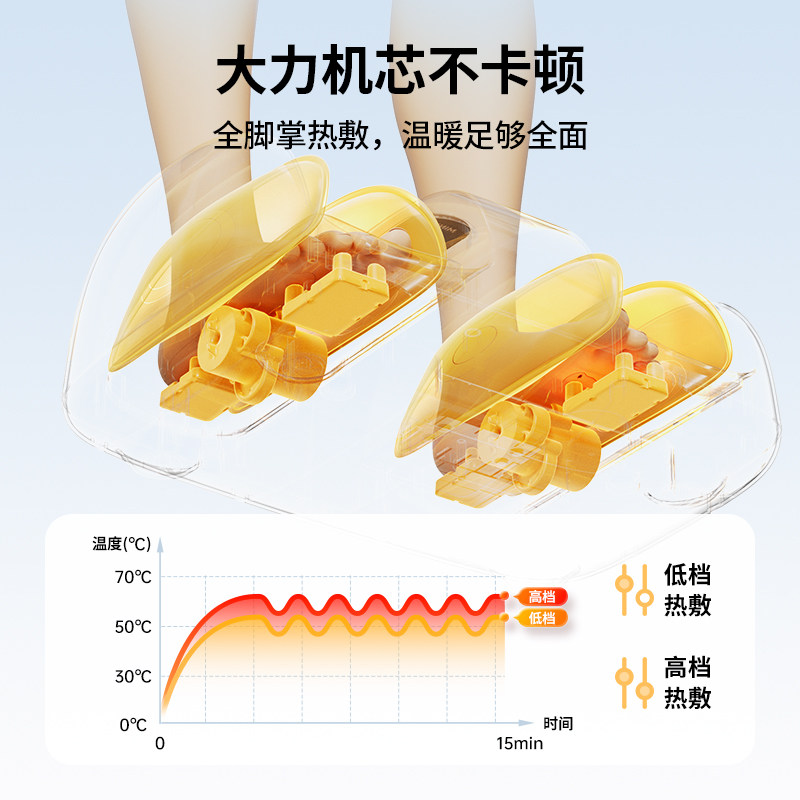 名创优品腿部按摩器仪全自动揉捏小腿肌肉经络疏通神器脚底足疗机