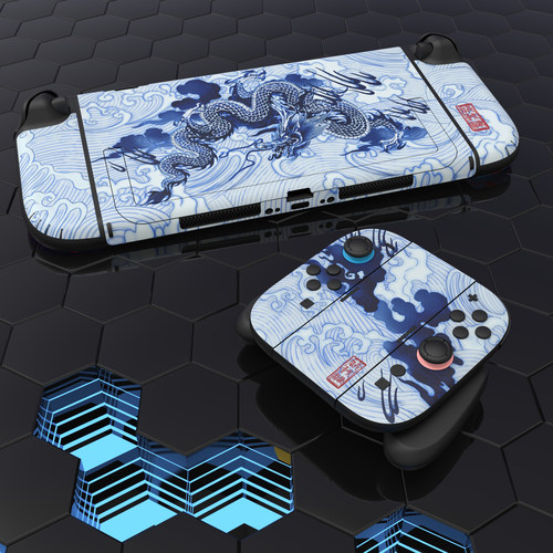 PlayVital派唯酱switch2配件贴膜创意贴纸不留胶新款主机手柄装饰 - 图1