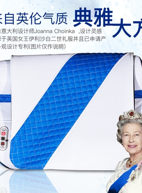 牵引按摩枕头电动多功能加热颈椎按摩器肩颈枕家用颈部按摩仪器材