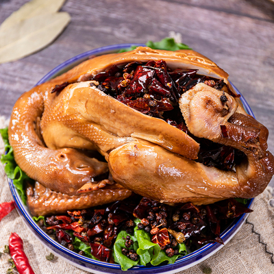 马大姐厨坊口味椒麻鸡礼盒装530g*2只送礼中秋礼盒