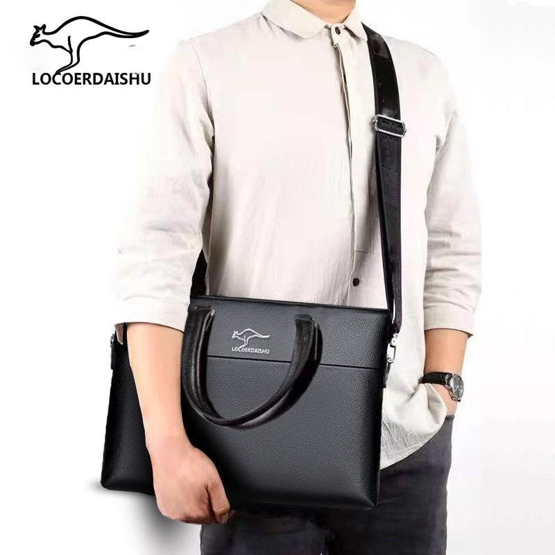 仅亏一天真皮男公文包横款手提包男士挎包商务包电脑包男斜挎包包,淘宝优惠券,粉丝福利购,淘宝优惠卷