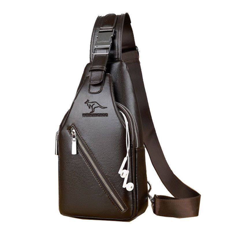 仅亏一天新款 男款背包男士多隔层单肩包软皮斜挎包休闲多功能腰,淘宝优惠券,粉丝福利购,淘宝优惠卷