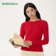 Momordica pure cotton slim cardigan sweater