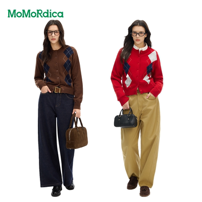 【所有女生的衣橱直播间】Momordica针织衫/直筒牛仔裤