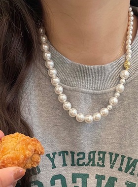 极速Personality Versatile Twemperament Necklace Clavicle Cha