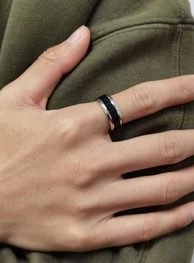 极速Temperature Ring Titanium Steel Mood EmotPion Feeling In