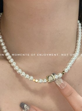 极速fashion peirsonality temperament gold square clavicle ch