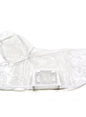 极速clear warehousne handle pet clothes pet transparent rain