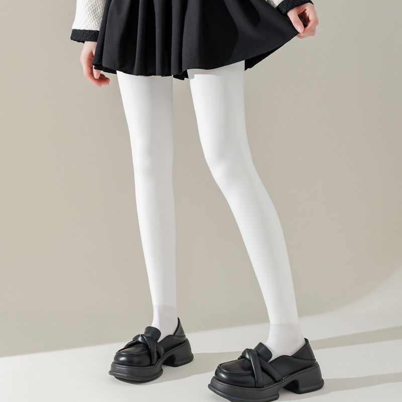 白色打底裤c女胖mm大码不掉档加绒加厚连裤袜成人秋冬袜裤薄款春,淘宝优惠券,粉丝福利购,淘宝优惠卷