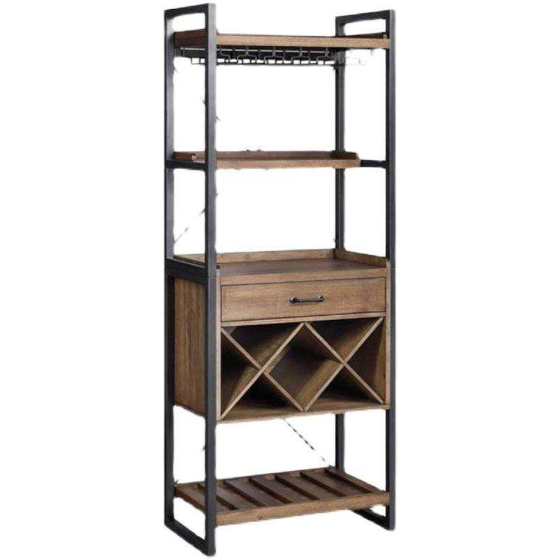 美式实木酒柜餐柜复古铁艺酒架工业风客厅饭厅家用小型酒柜定制,淘宝优惠券,粉丝福利购,淘宝优惠卷