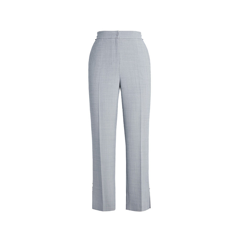 【皮尔卡丹女装】春夏新轻商务通勤小众直筒西服裤【专柜正品】