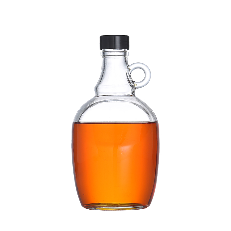 Thickened lead-free large 10 catties green plum and bayberry fruit wine glass bubble wine bottle ginseng medicinal wine V bottle home brew container storage