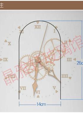 包邮德国400天钟机械钟古董多种规格专用防尘钟表玻璃罩配件鈡罩