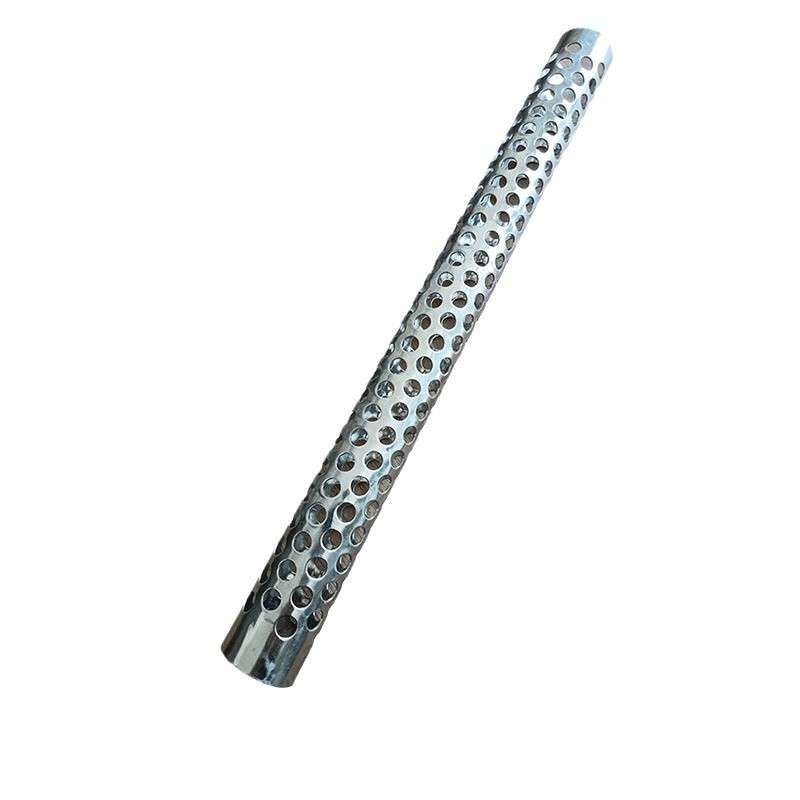 冲孔网管除尘滤芯骨架不锈钢螺旋冲孔管水处理过滤网管圆孔管 - 图3