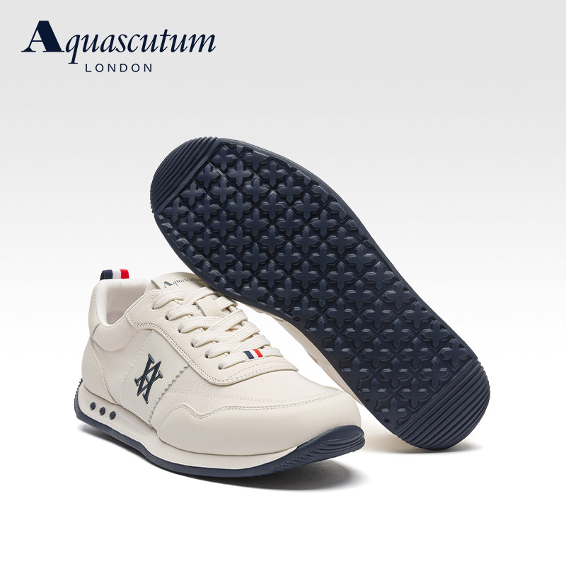 Aquascutum雅格狮丹德训鞋男2026新款秋冬软底运动休闲鞋阿甘鞋男,淘宝优惠券,粉丝福利购,淘宝优惠卷