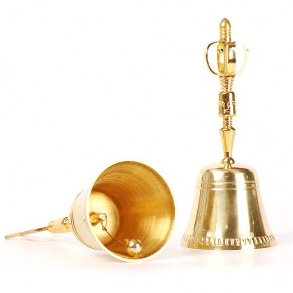 杨铜记 摇铃 铜器铜手摇铃山形四方头佛铃道铃金刚铃,淘宝优惠券,粉丝福利购,淘宝优惠卷