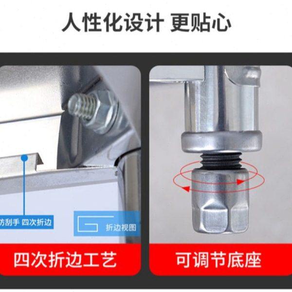 不锈钢厨房置物架落地微波炉收纳烤箱三层正方形架家用储物小架子,淘宝优惠券,粉丝福利购,淘宝优惠卷