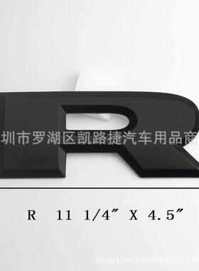 适用道奇RAM尾箱标皮卡贴标RAM150025003500后尾箱大号车贴