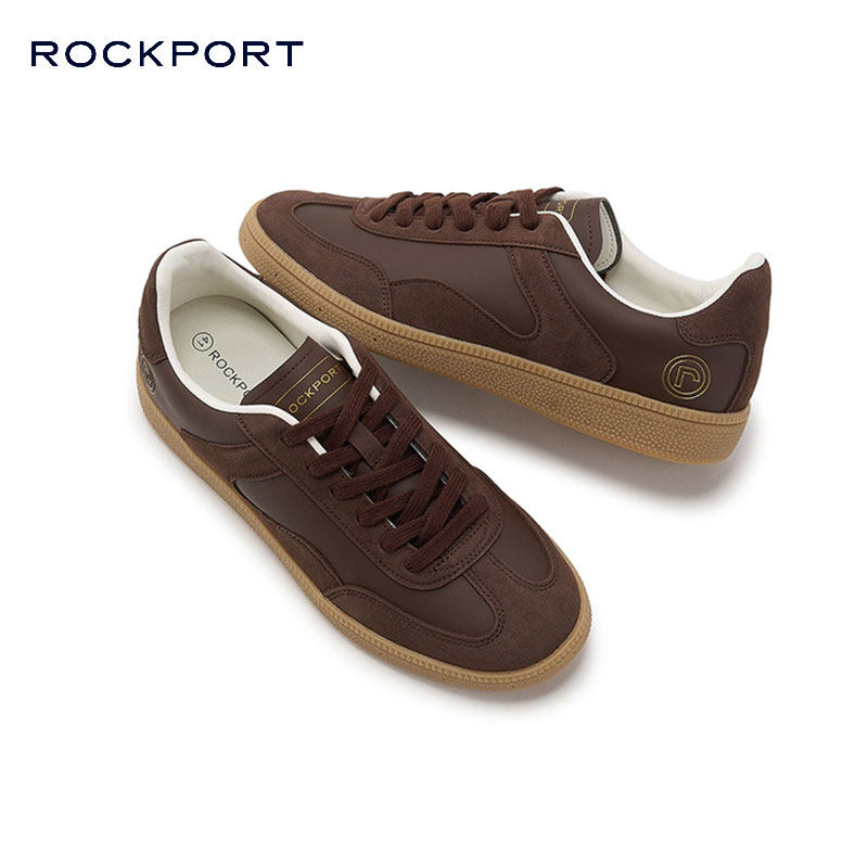 Rockport/乐步男女同款小白鞋T头复古休闲秋冬运动鞋德迅鞋平底鞋,淘宝优惠券,粉丝福利购,淘宝优惠卷