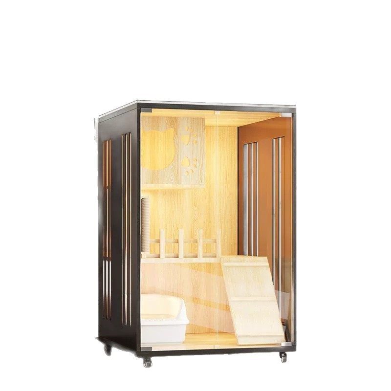 木别墅实猫大空间家用防水号豪37华猫猫笼舍室内猫窝全景笼猫柜,淘宝优惠券,粉丝福利购,淘宝优惠卷