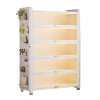 Door bookcase with holes steel 202509J bookshelf floor multi-layer steel living room storage cabinet dustproof