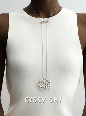 CISSY SHI温蒂妮的记忆系列相逢项链金色银色百搭新品长款小众女