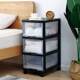 Factory direct sales children's toy storage box transparent multi-layer finishing box storage cabinet book box clothing snack storage cabinet