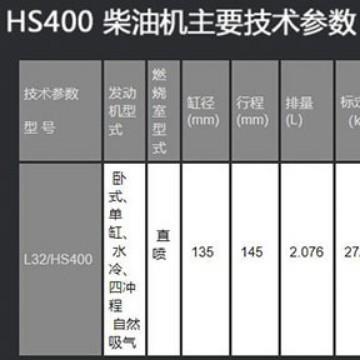 HS400正宗常柴牌单缸柴油机电启动40马力/29.4KW - 图2