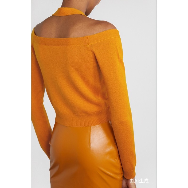 【折扣】Zeynep Arcay秋冬女一字肩挂脖羊绒开襟衫,淘宝优惠券,粉丝福利购,淘宝优惠卷