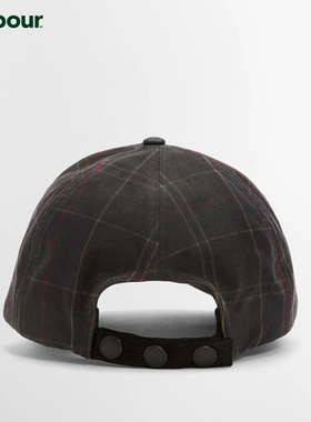 【D11新品抢先购】BARBOUR 男士经典格纹棒球帽